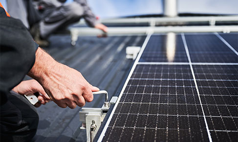 Photovoltaik Installation