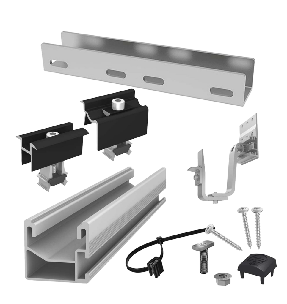 Montagesystem für Photovoltaik