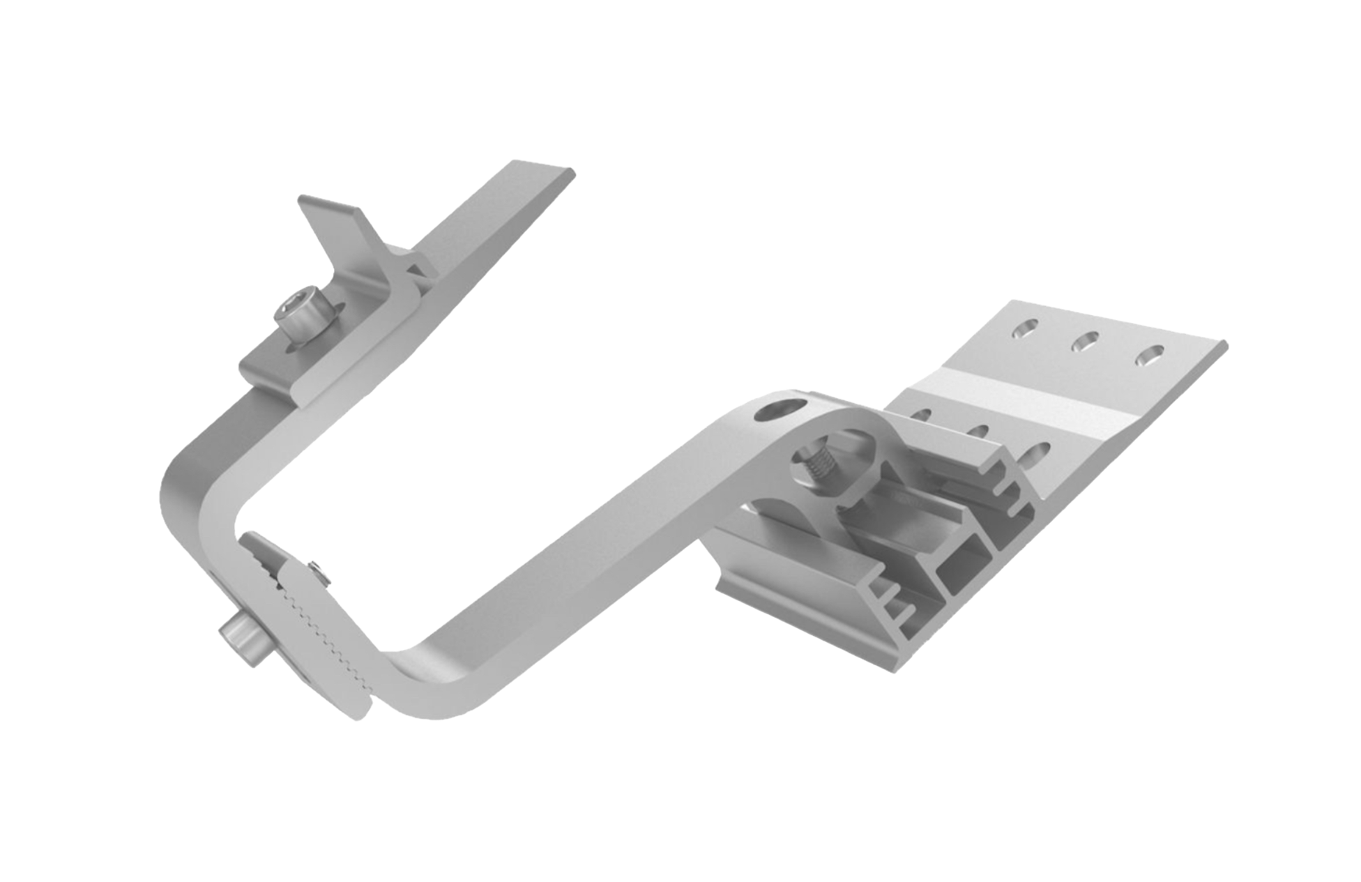 Montage auf Ziegeldach