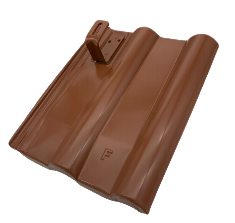 Ziegel mit integriertem Halter