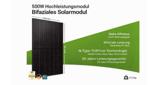 JA Solar Full Black 485–510 W